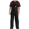 Carhartt Men's Loose Fit Washed Duck Insulated Bib Overall, 104031