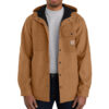 Carhartt Men's Rain Defender Relaxed Fit Heavyweight Hooded Shirt Jacket, 105022