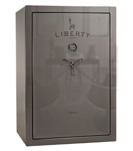 Patriot 64 Gun Safe with E-Lock Gray 75 Minute Fire Protection