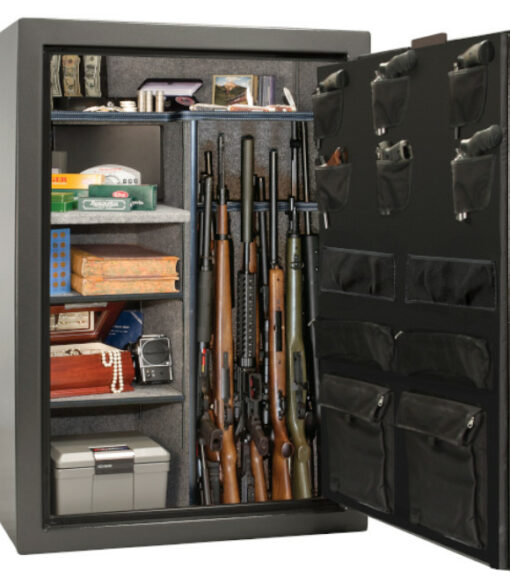 Patriot 64 Gun Safe with E-Lock Gray 75 Minute Fire Protection