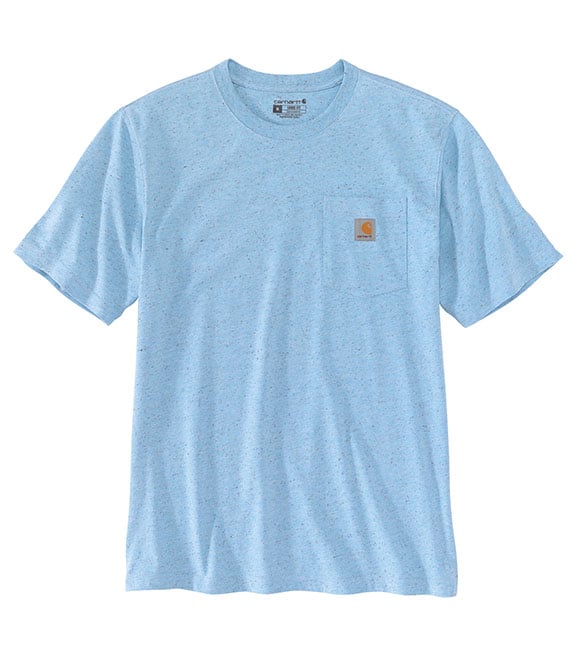 Carhartt, Men's Cotton Short Sleeve Shirt, K87 New Spring Colors ...