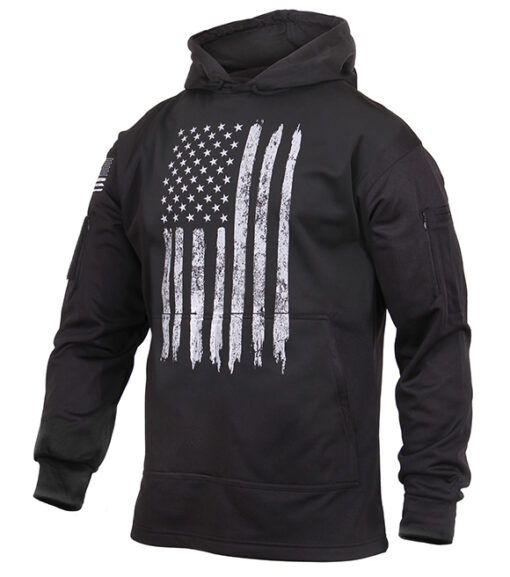 Rothco Men's U.S Flag Concealed Carry Graphic Hoodie, 3166