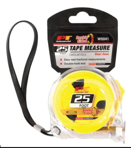 25 Foot Clear Tape Measure