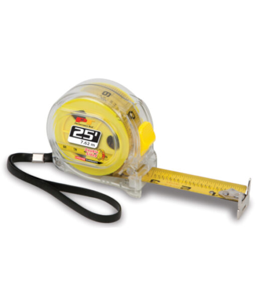 25 Foot Clear Tape Measure