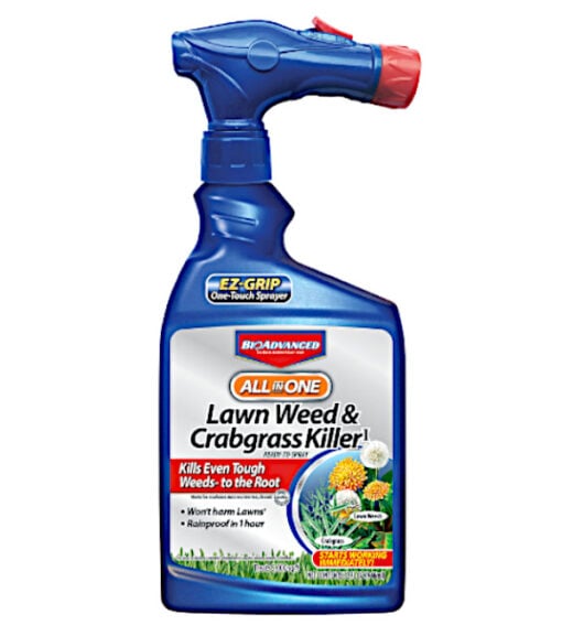 BioAdvanced All in One Lawn Weed & Crabgrass Killer, 32oz