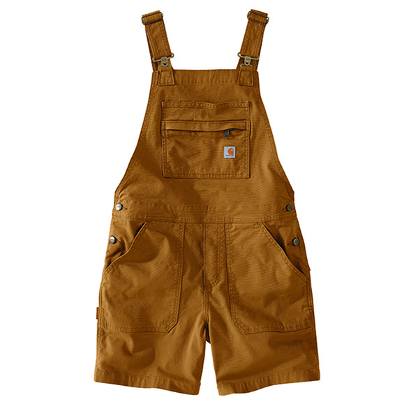 Carhartt mens Rugged Flex® Relaxed Fit Canvas Bib Overall