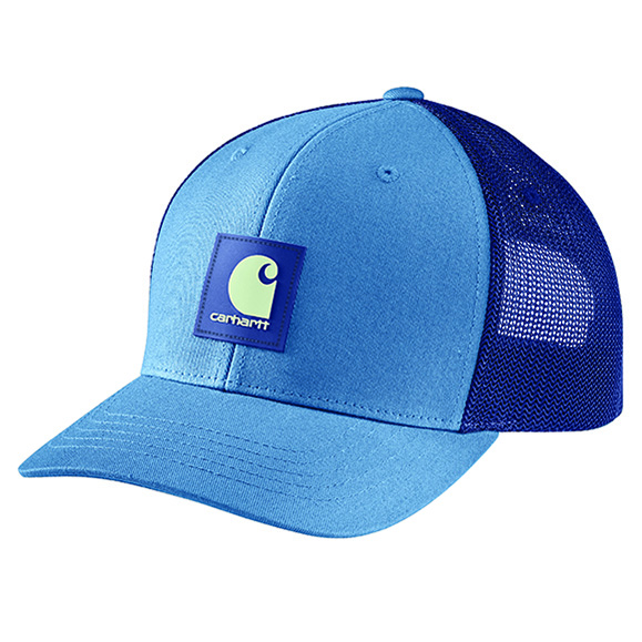 Carhartt Men's Rugged Flex Twill Mesh-Back Logo Patch Ball Cap
