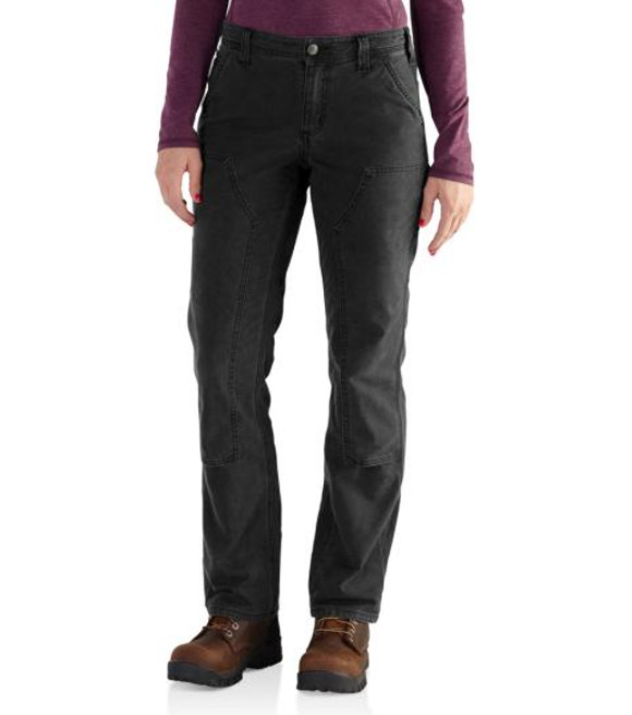 Carhartt, Ladies Black Crawford Double Front Pants - Wilco Farm Stores