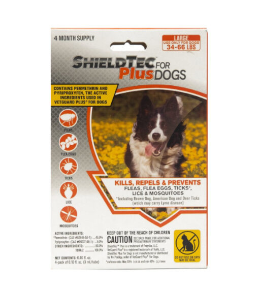 SHIELDTEC PLUS DOG 34-66LB