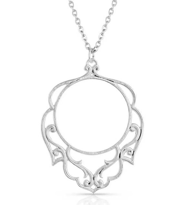 Open buy Spaces Pendant Necklace