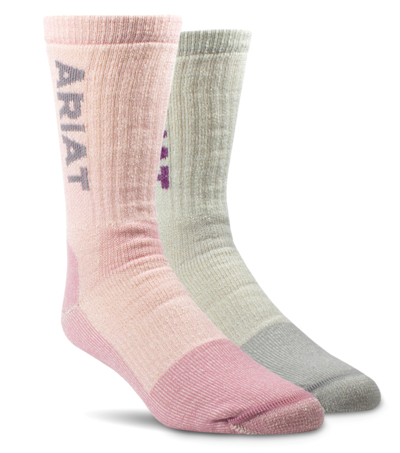 Ariat 2 Pack Wool Sock, AR2908