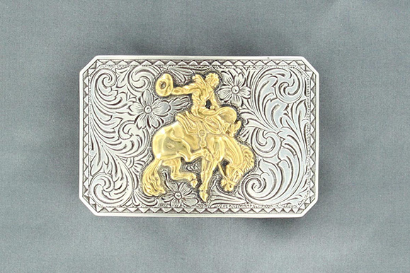 M and F Western Bucking Horse Buckle, 37558