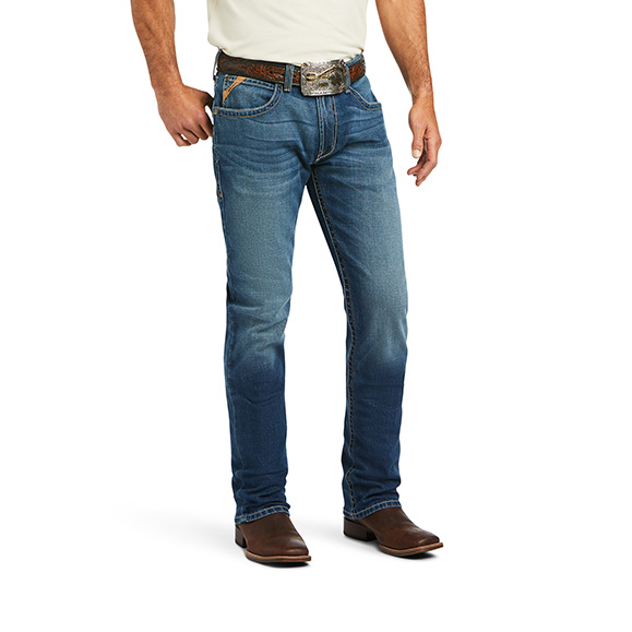 Ariat, Men's M4 Relaxed Stretch Marshall Stackable Straight Leg Jean ...
