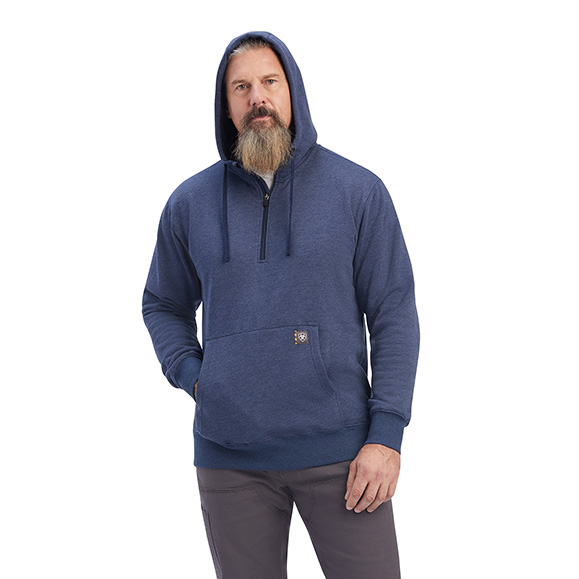 Ariat Rebar Skill Set 1/2 Zip Hoodie Sweatshirt