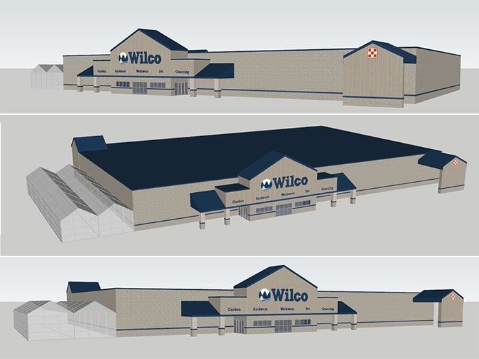 Prineville Wilco New Store Mock ups