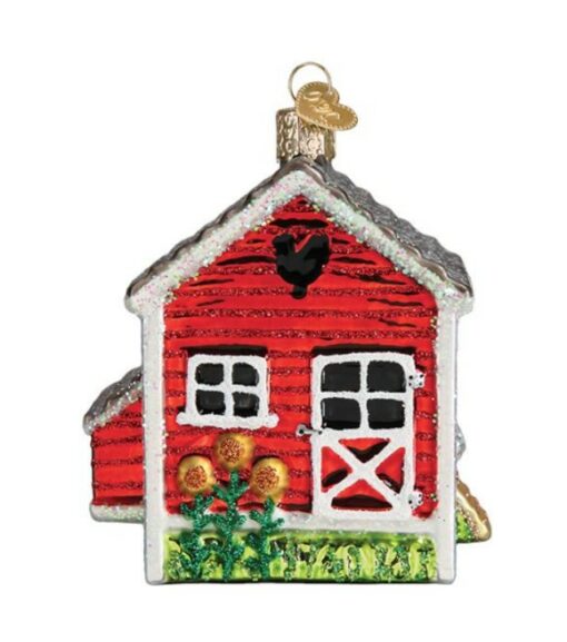 Old World Christmas, Chicken Coop Ornament Wilco Farm Stores