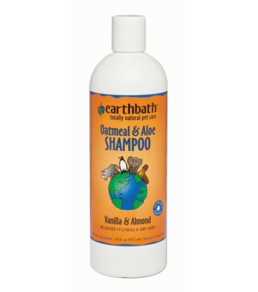 Earthbath, Vanilla & Almond Scented Oatmeal and Aloe Pet Shampoo, 16 fl