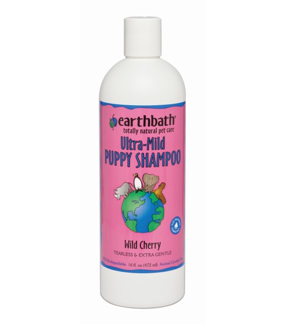 Earthbath, UltraMild Wild Cherry Puppy Shampoo, 16 fl. oz. Wilco