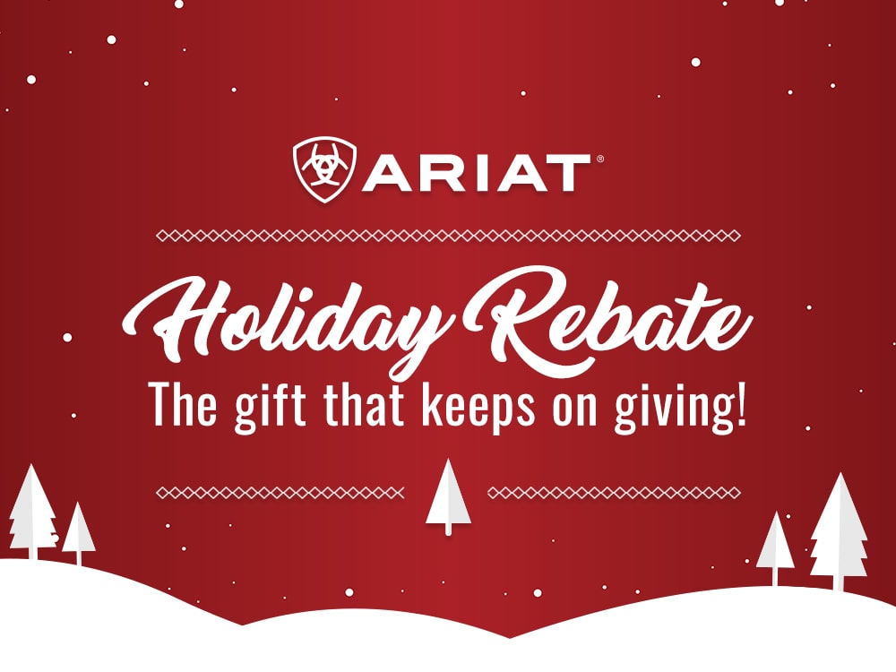 Ariat 2024 Holiday Rebate