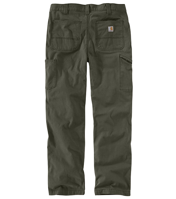 Carhartt Womens Rugged Flex® Loose Fit Canvas Fleece-Lined Pant :  : Clothing, Shoes & Accessories
