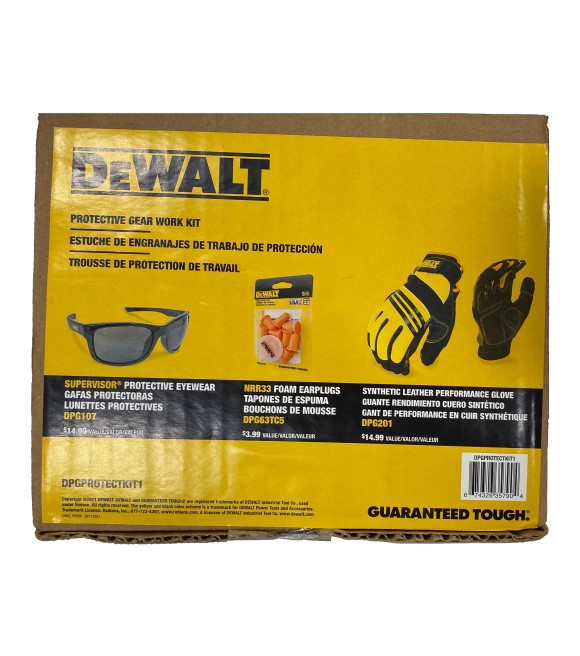 DeWalt, Protective Gear Work Kit, DPGPROTECTKIT1
