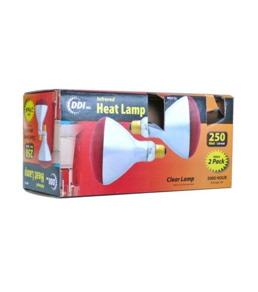 R40 250W Red Heat Lamp Bulb 2 Pack, 905112 Wilco Farm Stores