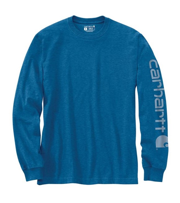 Carhartt Men s Loose Fit Heavyweight Long Sleeve Logo Sleeve Graphic T carhartt-men-s-loose-fit-heavyweight-long-sleeve-logo-sleeve-graphic-t