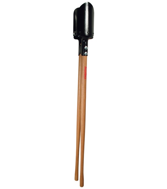 Razor-Back, Hercules Post Hole Digger 6" Point Head with Wood Handles, 78005