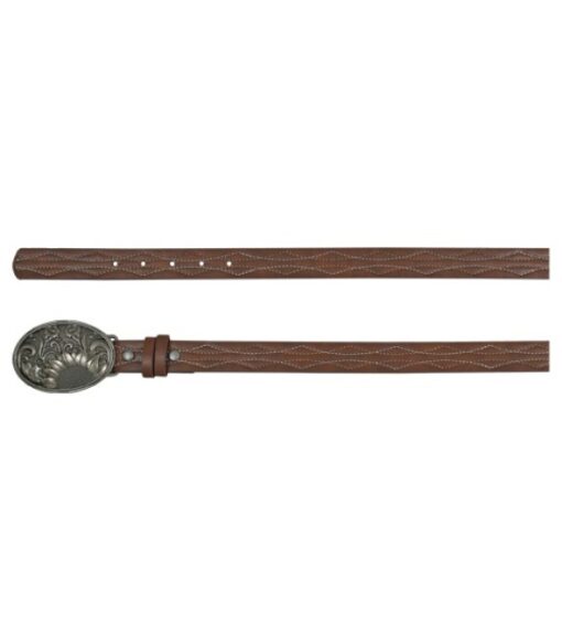 Suncoo Araine Leather Belt - Black