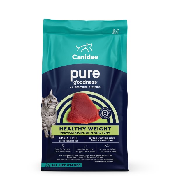 Canidae Pure Grain Free Healthy Weight Tuna Indoor Cat Food 5 lb Wilco Farm Stores