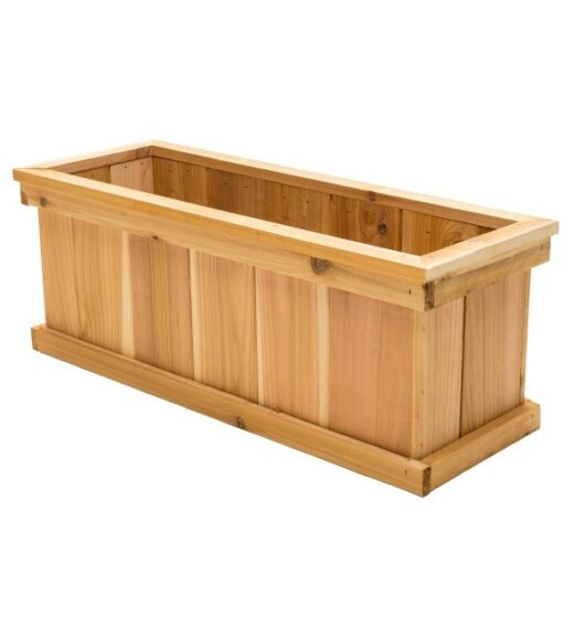 Real Wood Products, 30" Cedar Deck Planter, G3080 Wilco Farm Stores