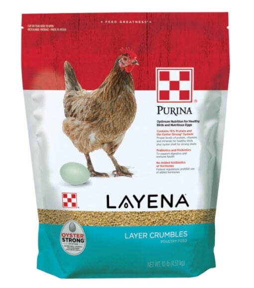Purina Layena Crumbles Premium Poultry Feed 