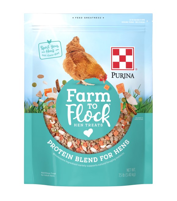 Purina, Farm to Flock Protein Blend Hen Treats