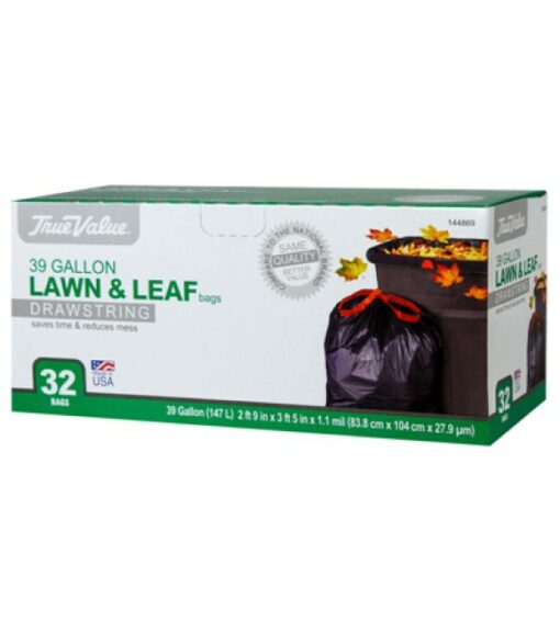 True Value, Lawn & Leaf 39 Gallon Trash Bags, 32 Count Wilco Farm Stores