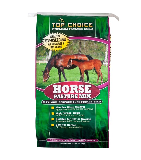 Top Choice, Horse Pasture Mix Blend, 25 lb