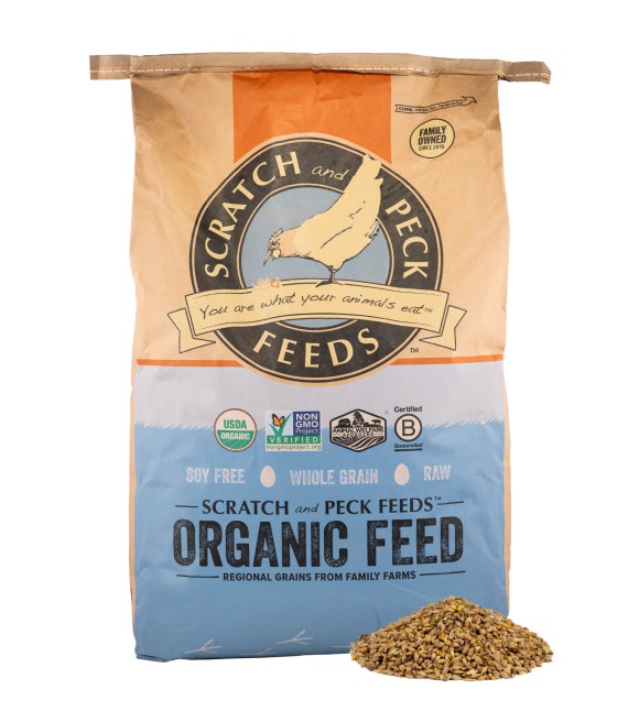 Scratch and Peck, Naturally Free Grower, 40 lb.