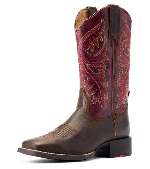 Ariat, Ladies Round Up Back Zip Western Boot, 10044433 Wilco Farm Stores