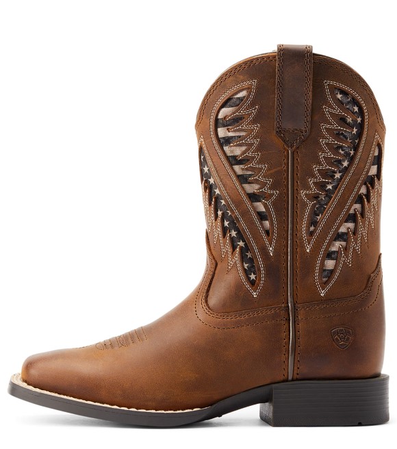 Ariat, Kids' Quickdraw VentTEK Western Boots, 10044485 - Wilco Farm Stores