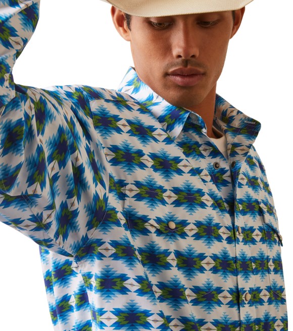 Ariat, Men's Levi Classic Fit Long Sleeve Shirt, 10043793 - Wilco Farm ...