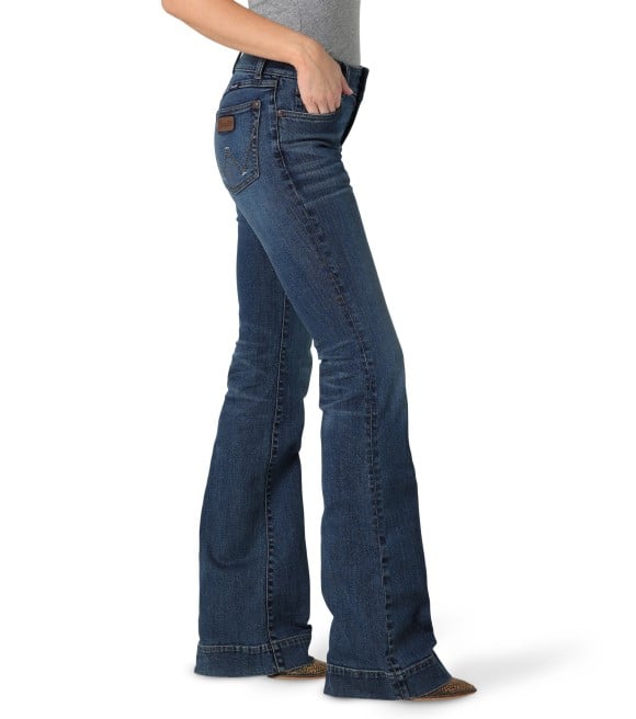 Wrangler, Ladies Retro Mae Blair Wide Leg Trouser Jean, 112328737 ...