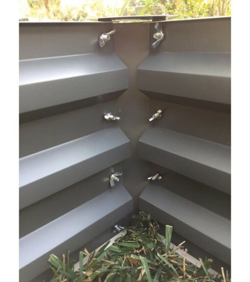 Stratco, 35" x 47" Metal Galvanized Raised Bed Kit, LG18424 Wilco