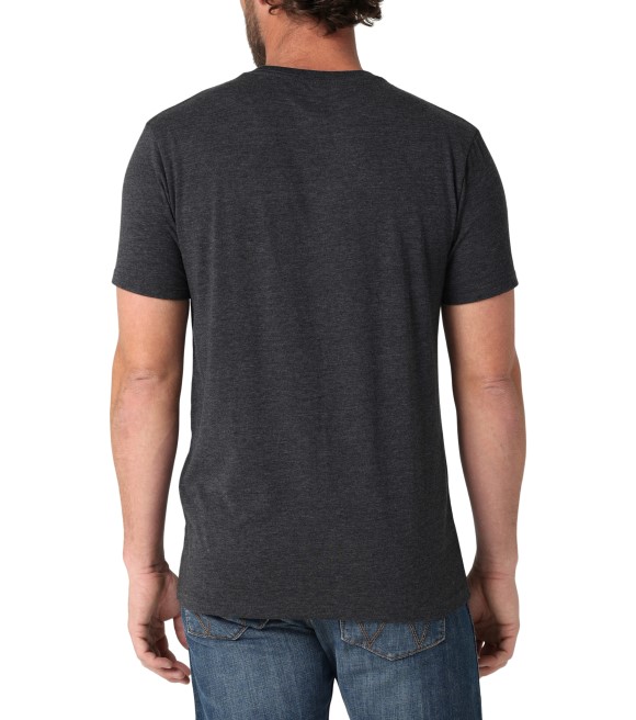 Wrangler, Men's Charcoal Mexico Flag Kabel T-Shirt, 112325775 - Wilco ...