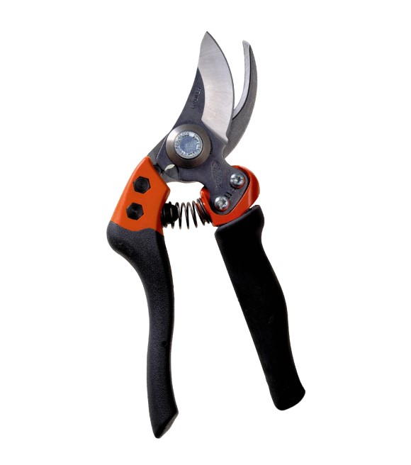 Bahco, 15 mm Small Bypass Secateurs with Elastomer Coated Rotating Handle,  PXR-S1 - Wilco Farm Stores