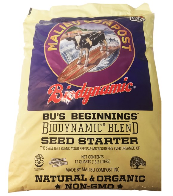 Malibu Compost, Bu's Beginnings Seed Starter, 12 qt
