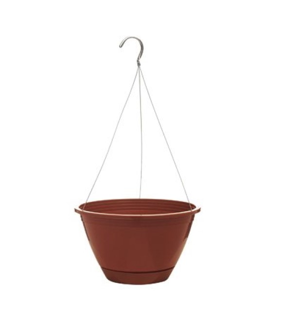 Southern Patio, 10" Hanging Basket with Saucer