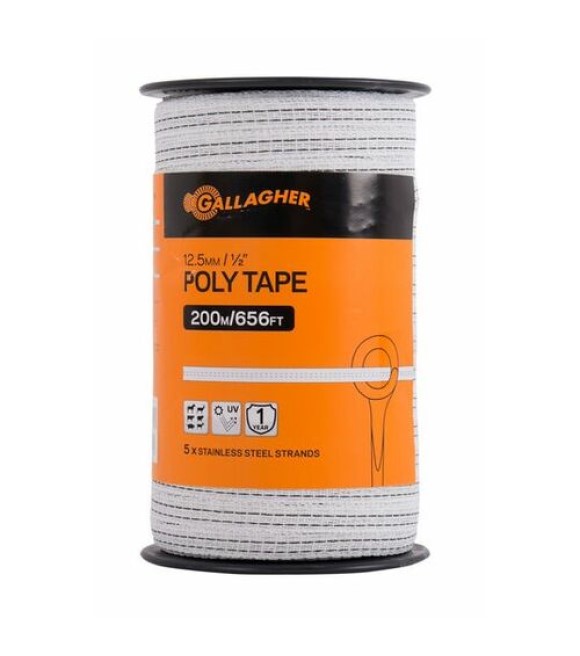 Gallagher Poly Tape, 660 ft.
