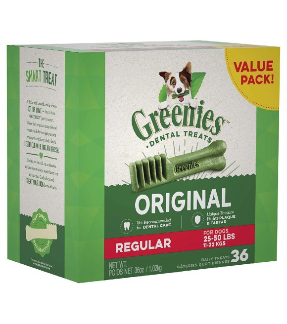 Greenies, Dental Chews for Dogs, 36 oz.