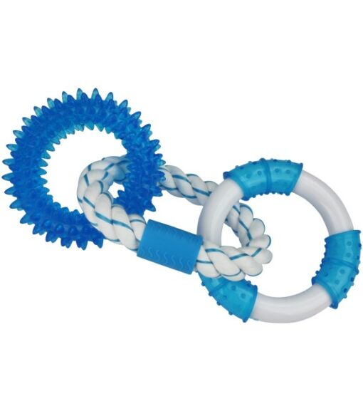 Multipet, 11" Canine Clean Peppermint Dog Toy Rings Wilco Farm Stores