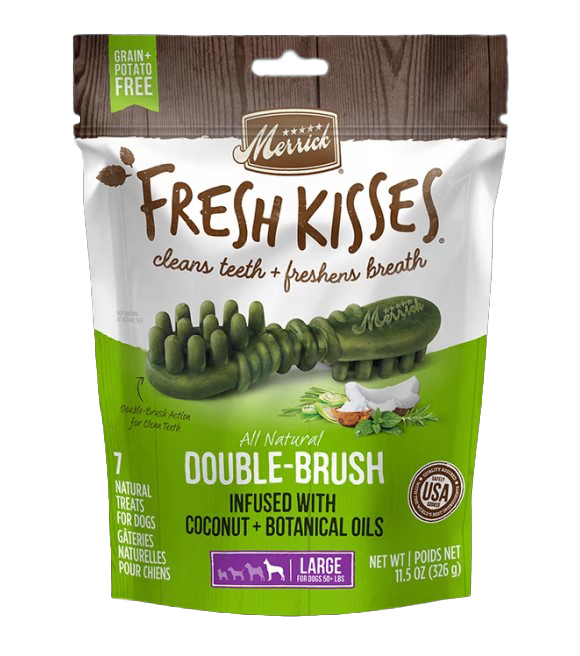 Merrick, Fresh Kisses Large Dental Treats, 7 pk