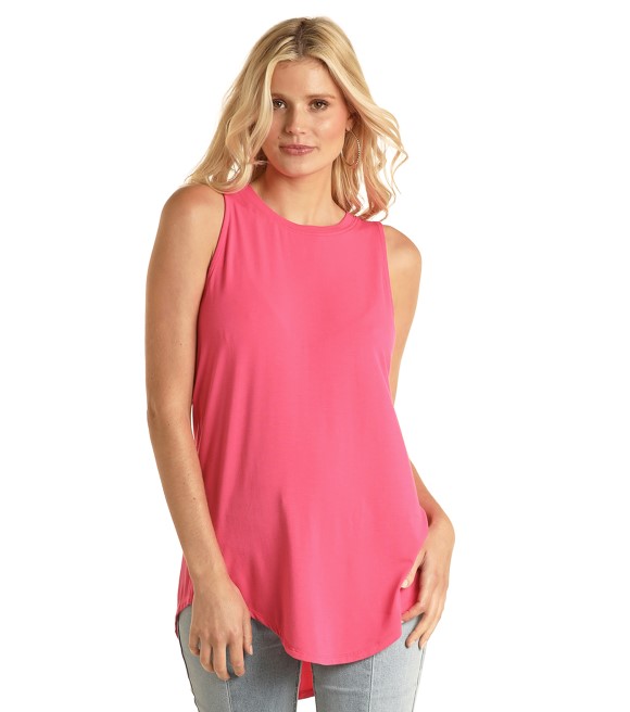 Panhandle, Ladies' Long Swing Tank Top, WLWT20R1VQ Wilco Farm Stores